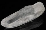 Striated Lemurian Quartz Crystal - Brazil #212546-1